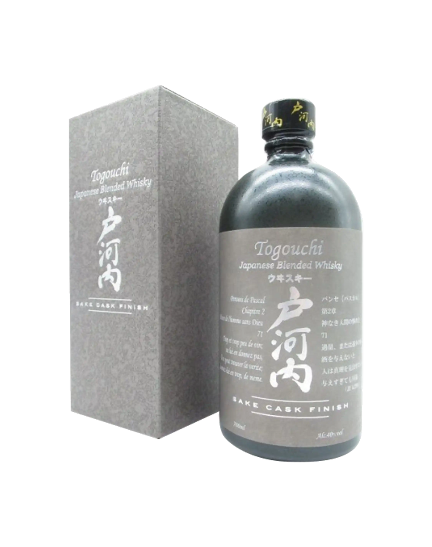 Togouchi Whisky Sake Cask Finish