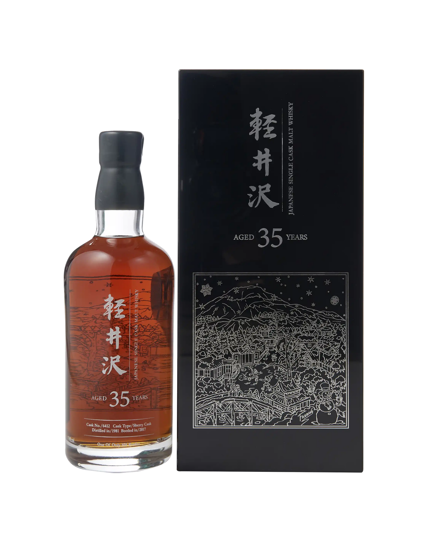 Karuizawa 35 Year Old "Fazzino" 1981 Cask #6412