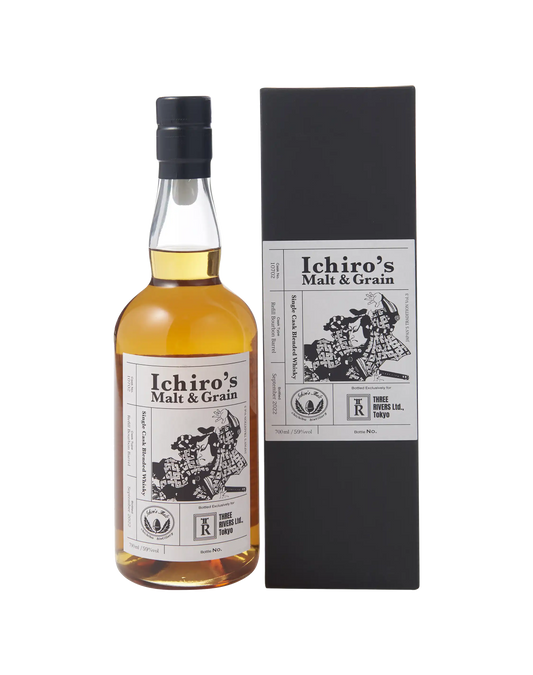 Ichiro's Malt & Grain Three Rivers Refill Bourbon Barrel #10702