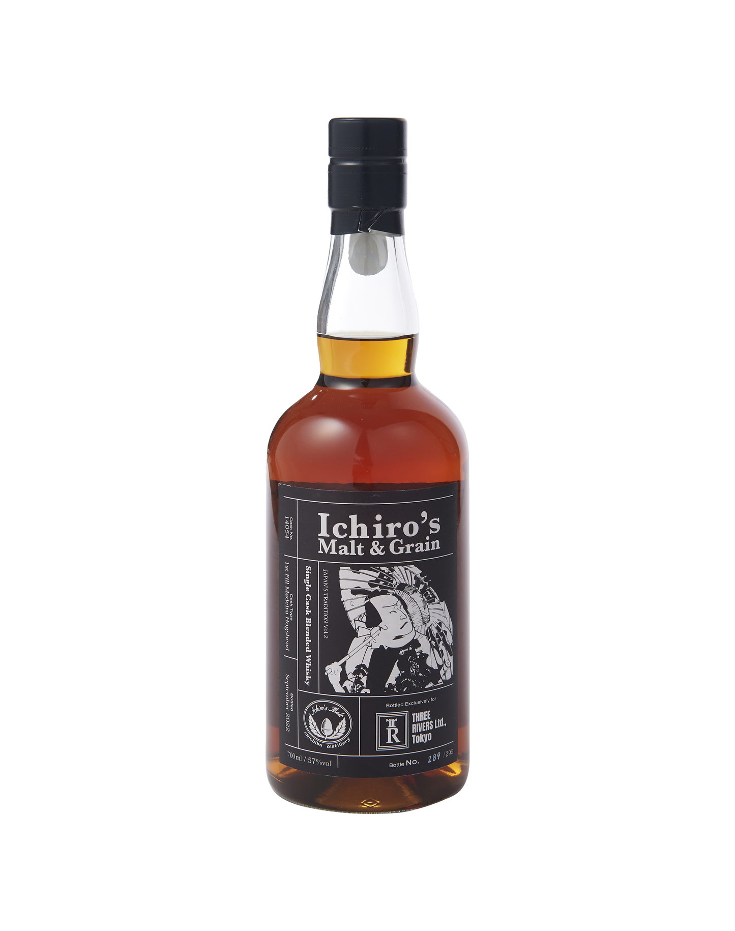 Ichiro's Malt & Grain Three Rivers First Fill Madeira Hogshead #14054