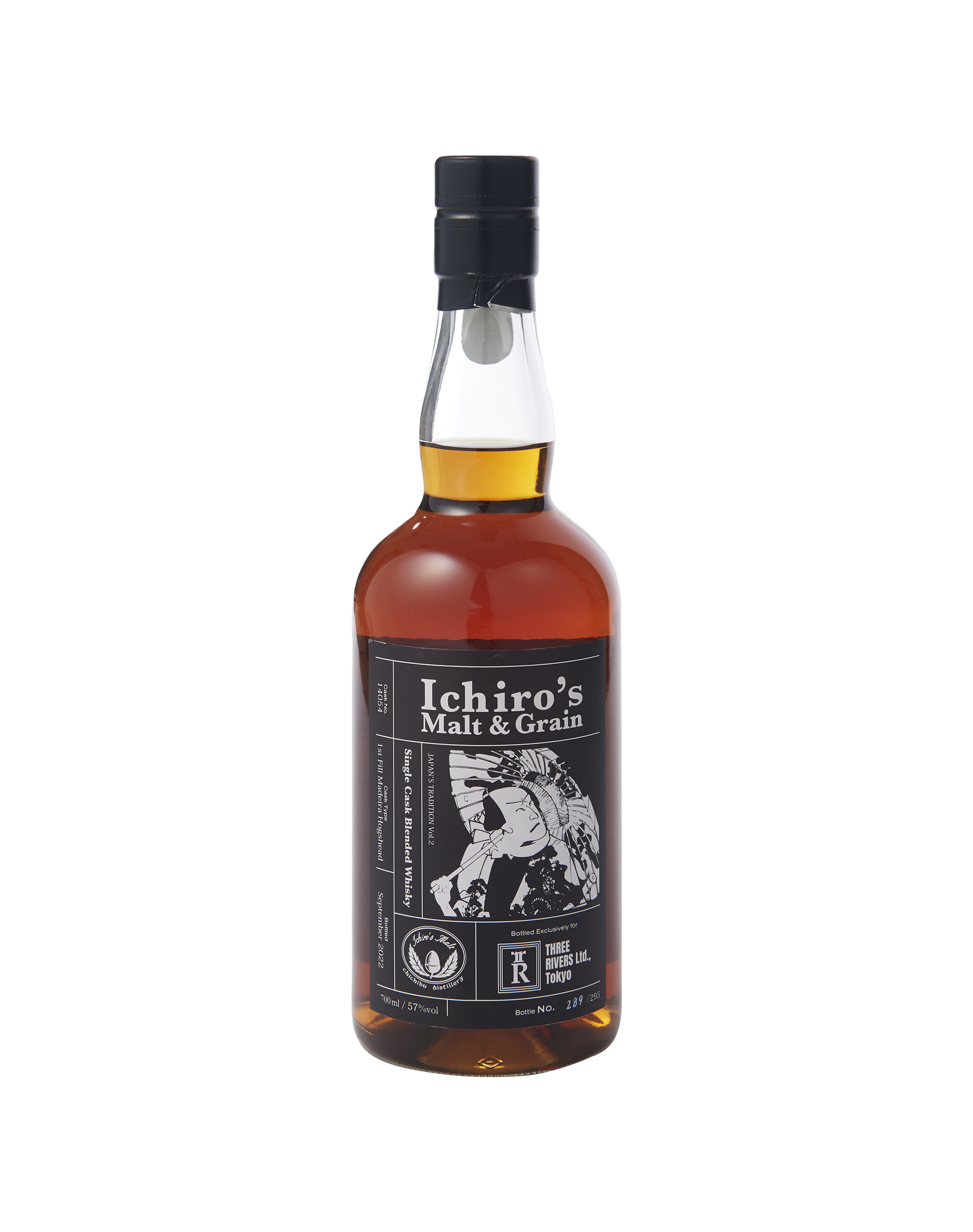 Ichiro's Malt & Grain Three Rivers First Fill Madeira Hogshead #14054