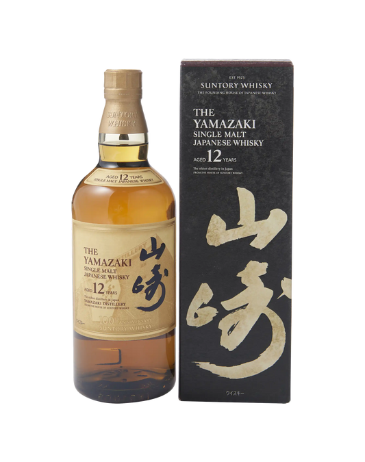 Yamazaki 12 Years Old 100th Anniversary Distillery Label