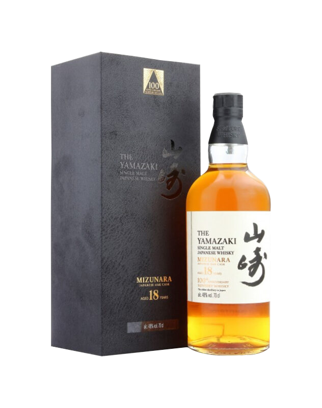 Suntory Yamazaki 18 Years Old Mizunara Cask 100th Anniversary