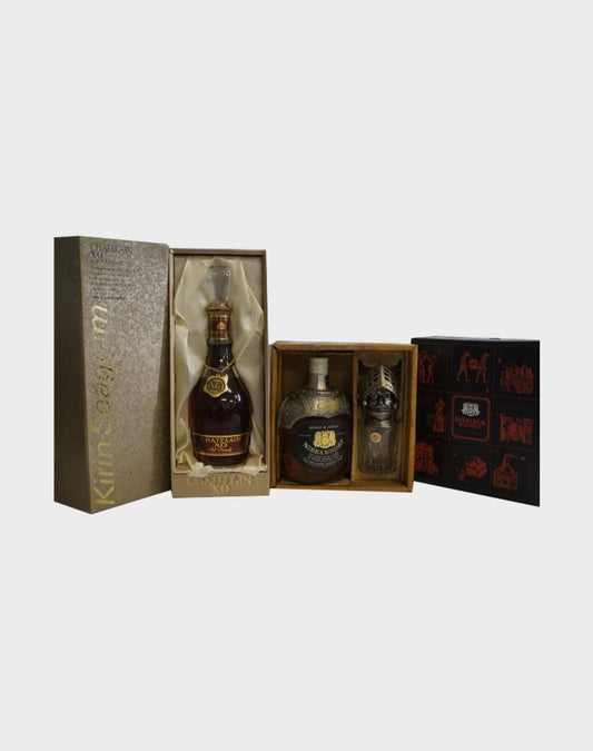 Nikka Whisky Gold & Gold 1 Box With Glass Box 1 Chatelain XO