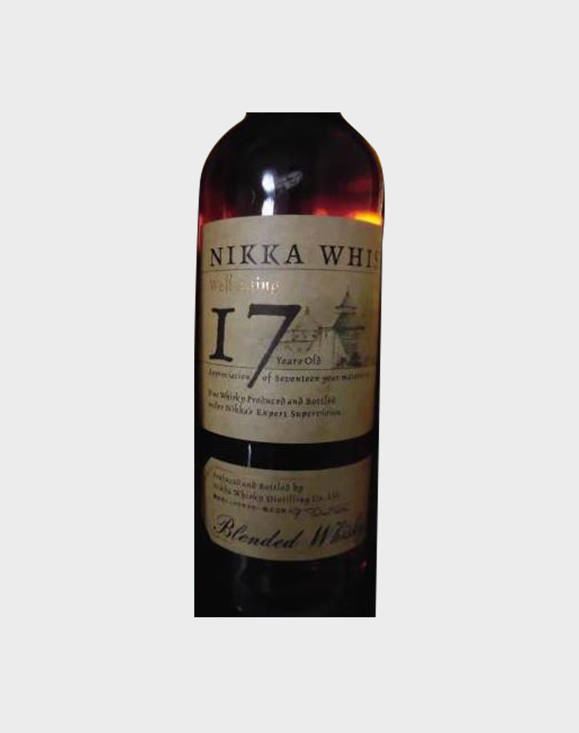 Nikka 17 Year Old Well Aging Bottle