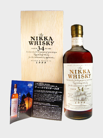 Nikka Whisky 34 Year Old 1999