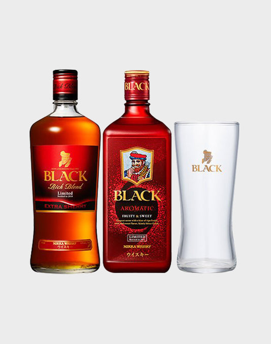 Nikka Black Extra Sherry 2018 and Aromatic 2017 Limited Edition Set