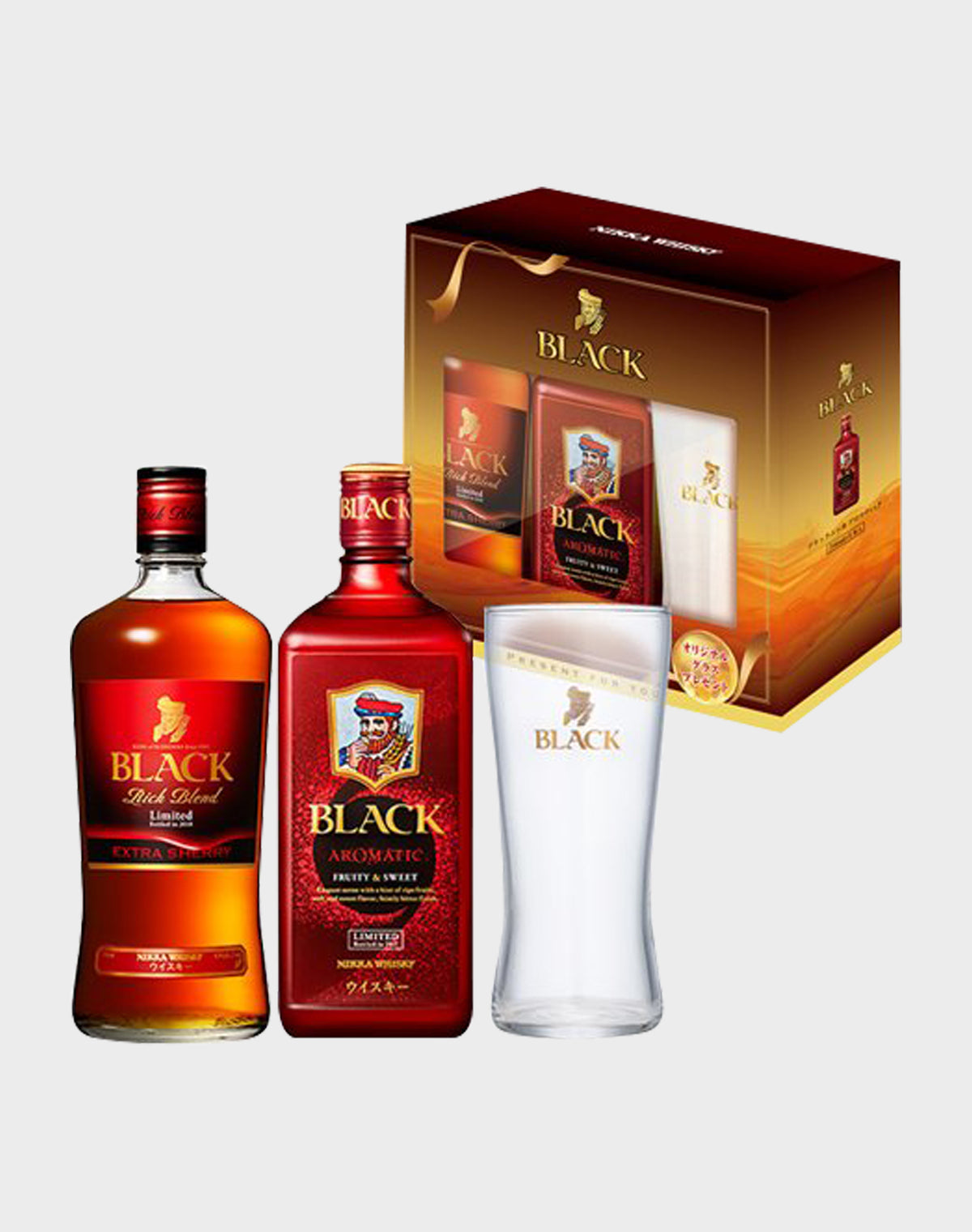 Nikka Black Extra Sherry 2018 and Aromatic 2017 Limited Edition Set
