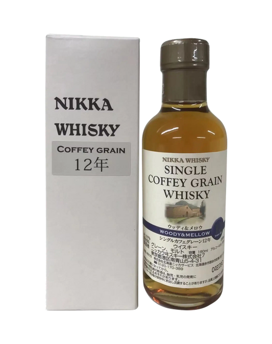 Nikka Coffey Grain 12 Year Old Woody & Mellow 180ml