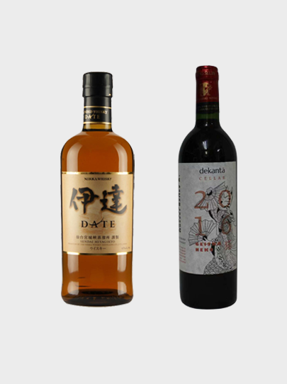 Nikka Date Whisky  Geisha Neko Wine