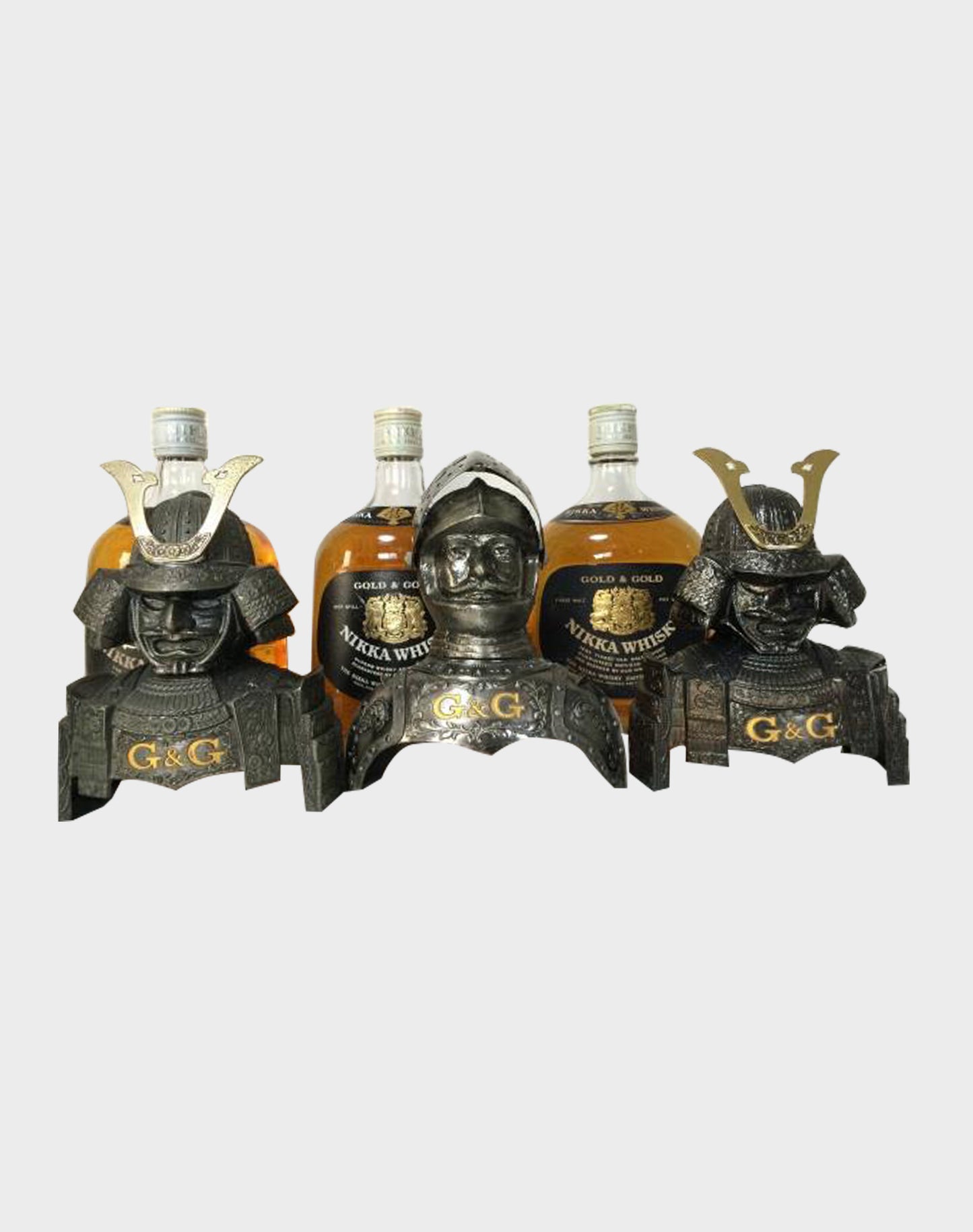 Nikka G & G Armor Knight Samurai Asuhara Set (3 bottles)