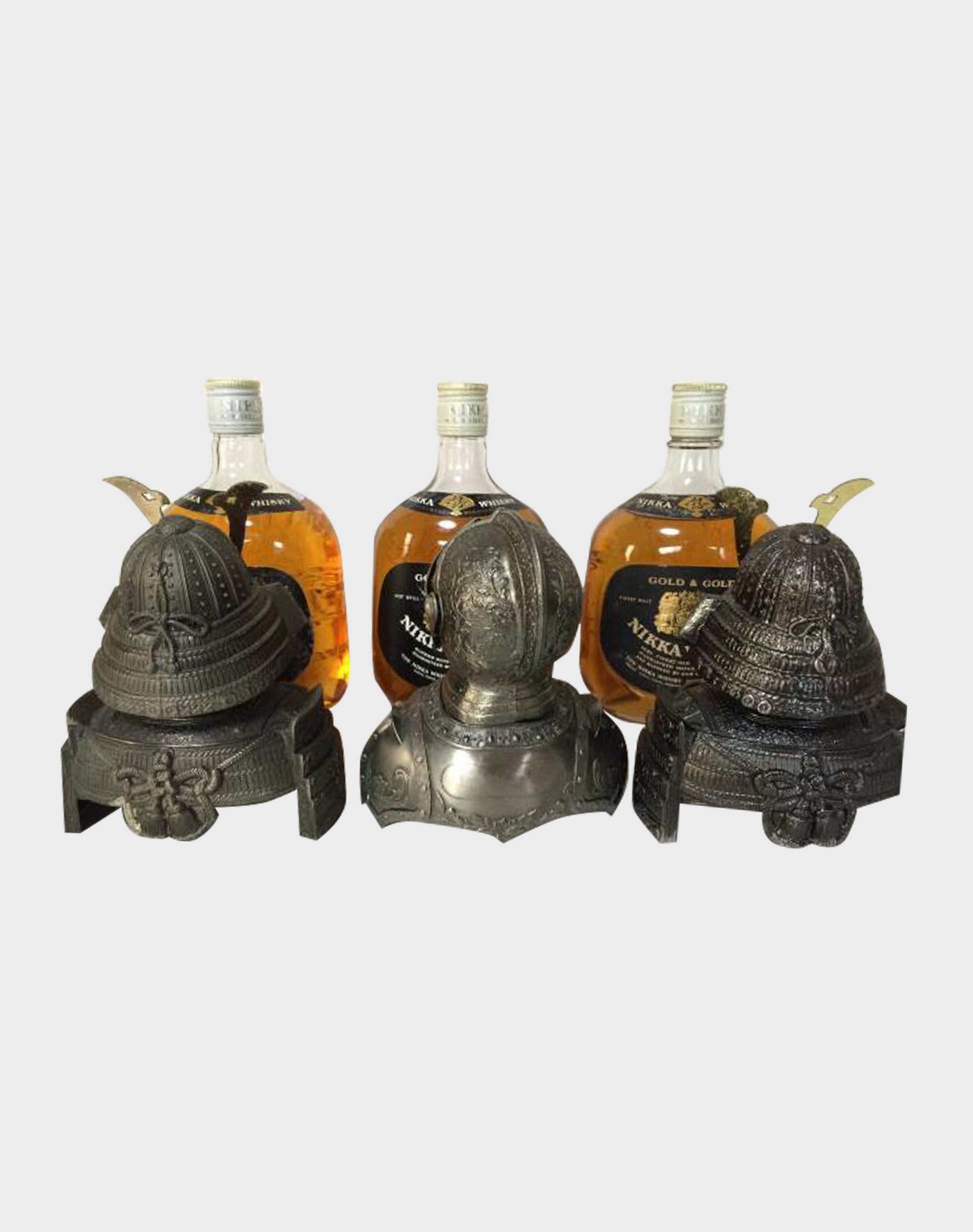 Nikka G & G Armor Knight Samurai Asuhara Set (3 bottles)