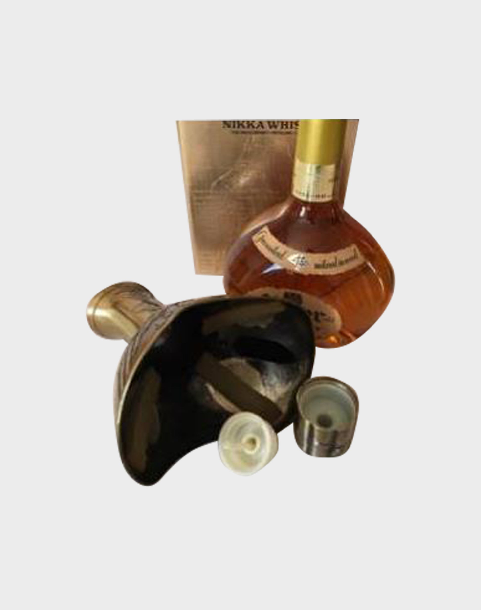 Nikka G&G Whisky Warlord Armor Figure Bottle Set