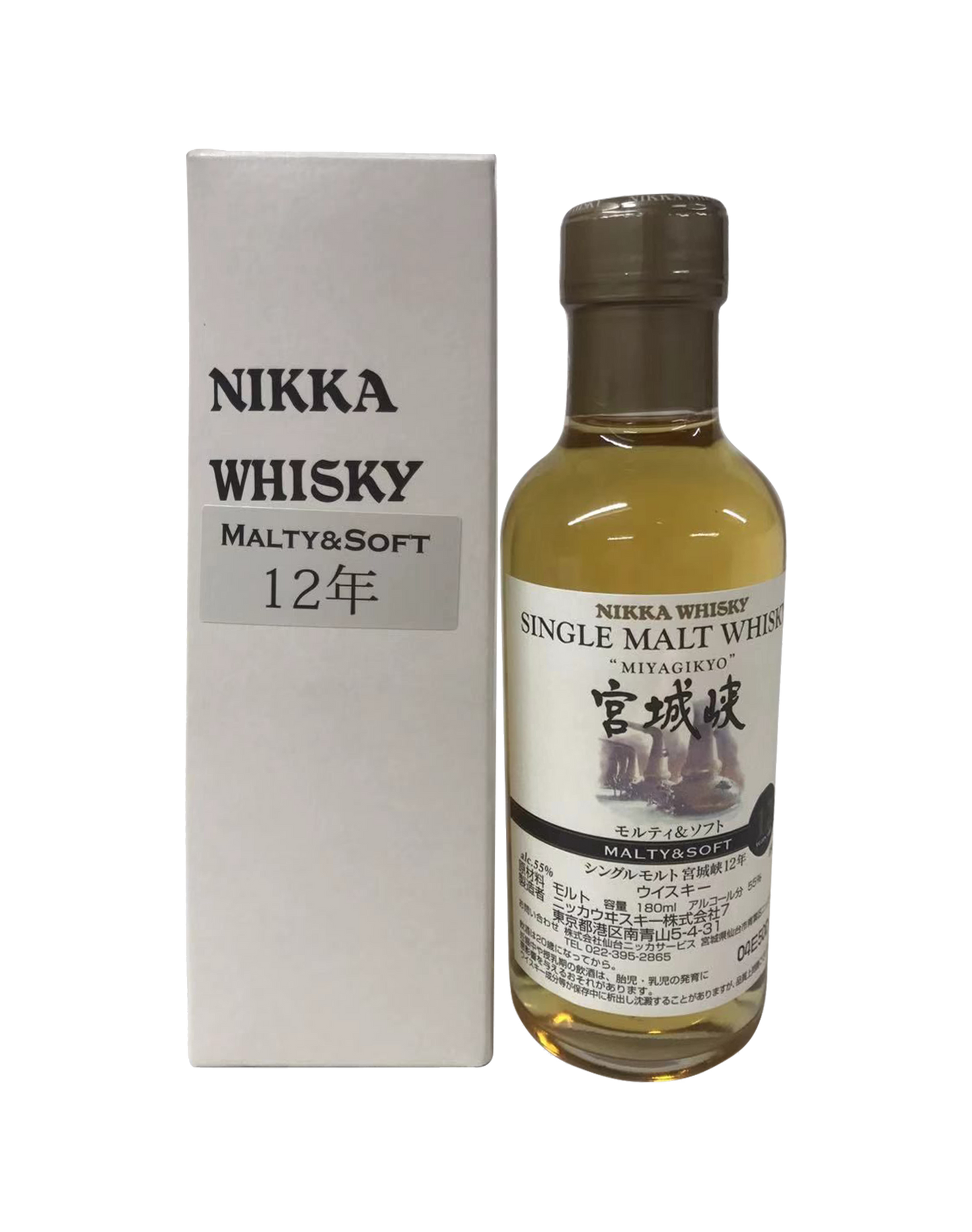 Nikka Miyagikyo Malty & Soft 12 Year Old 180ml