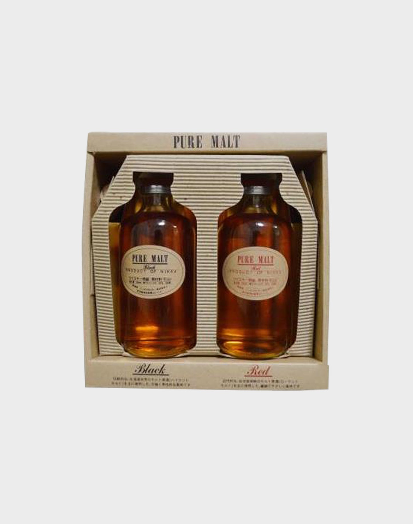 Nikka Pure Malt Black & Red Set