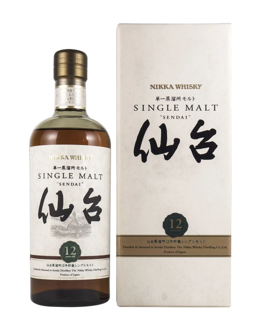 Nikka Sendai 12 Year Old Single Malt Final Version Old Whisky