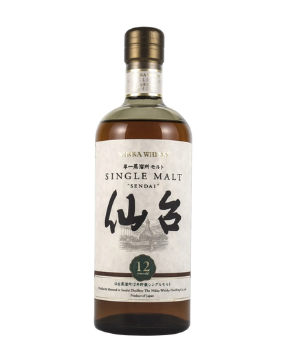 Nikka Sendai 12 Year Old Single Malt Final Version Old Whisky