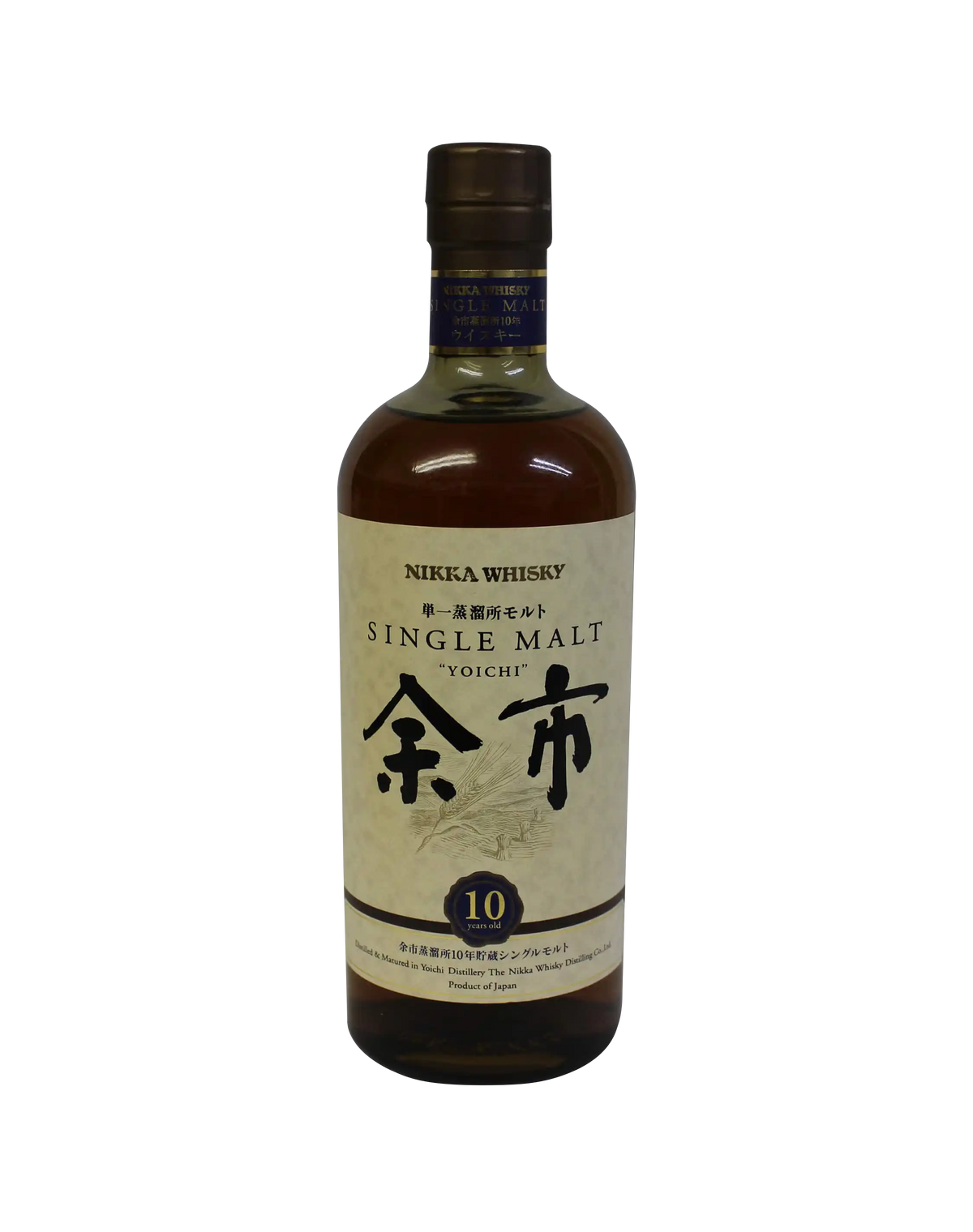 Nikka Single Malt Yoichi 10 Year Old Whisky (No Box)