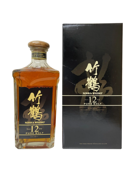 Nikka Taketsuru 12 Years Old Pure Malt Square Bottle
