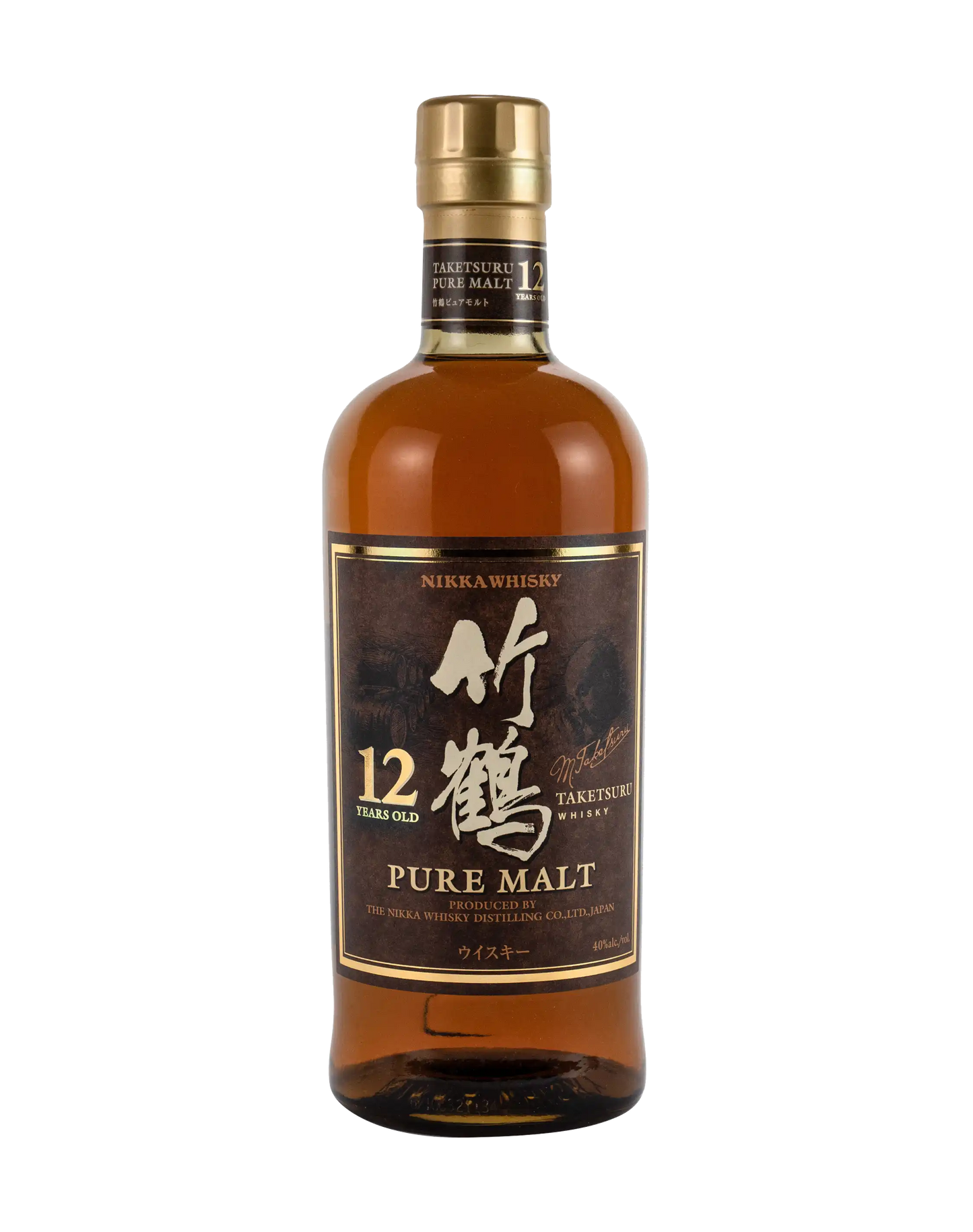 Nikka Taketsuru Pure Malt 12 Year Old Whisky (No Box)