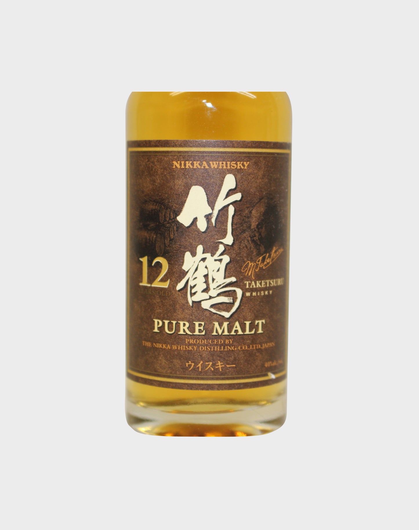 Nikka Taketsuru Pure Malt 12 Year Old Whisky (Miniature)