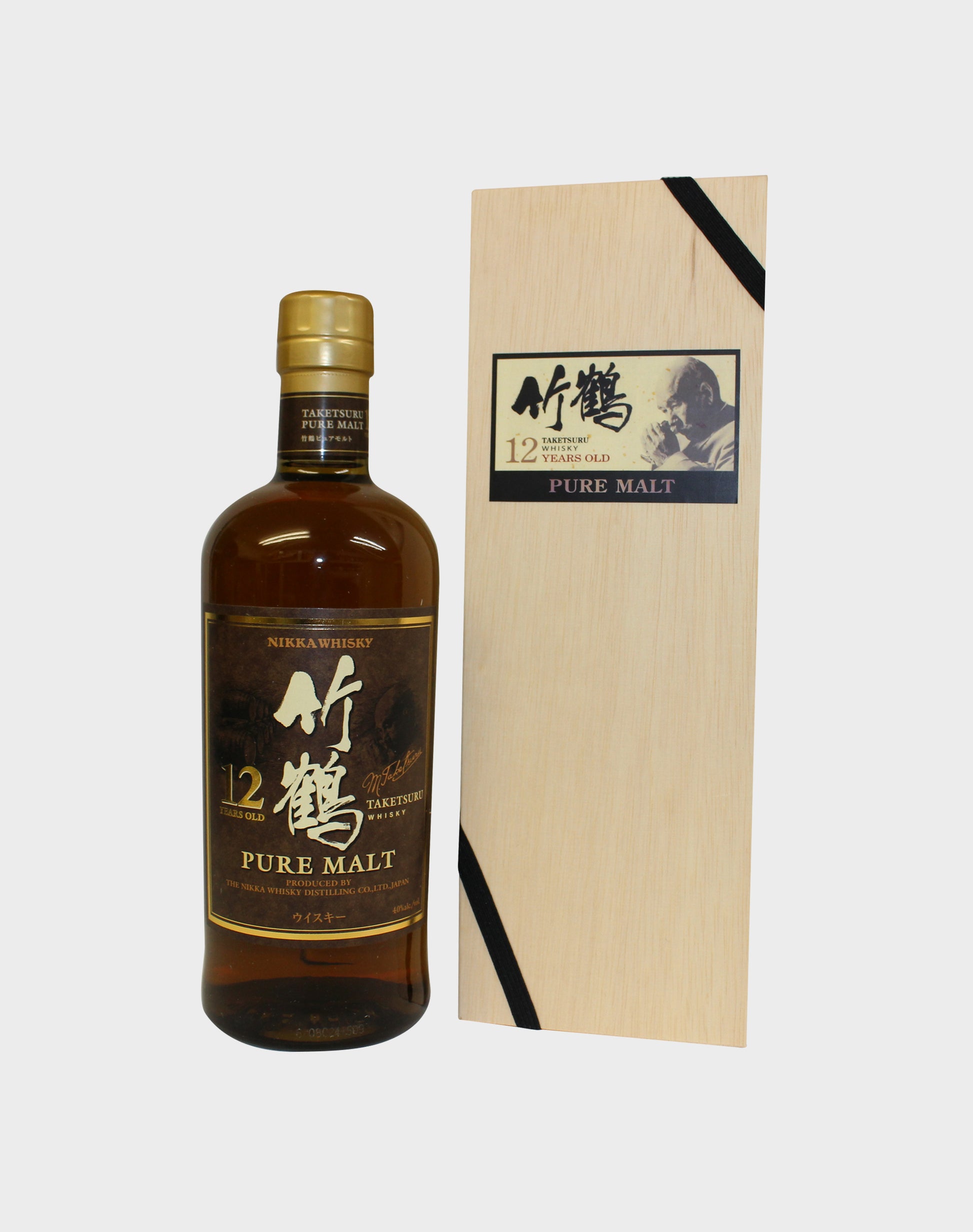 Nikka Taketsuru Pure Malt 12 Year Old (Wooden Box)