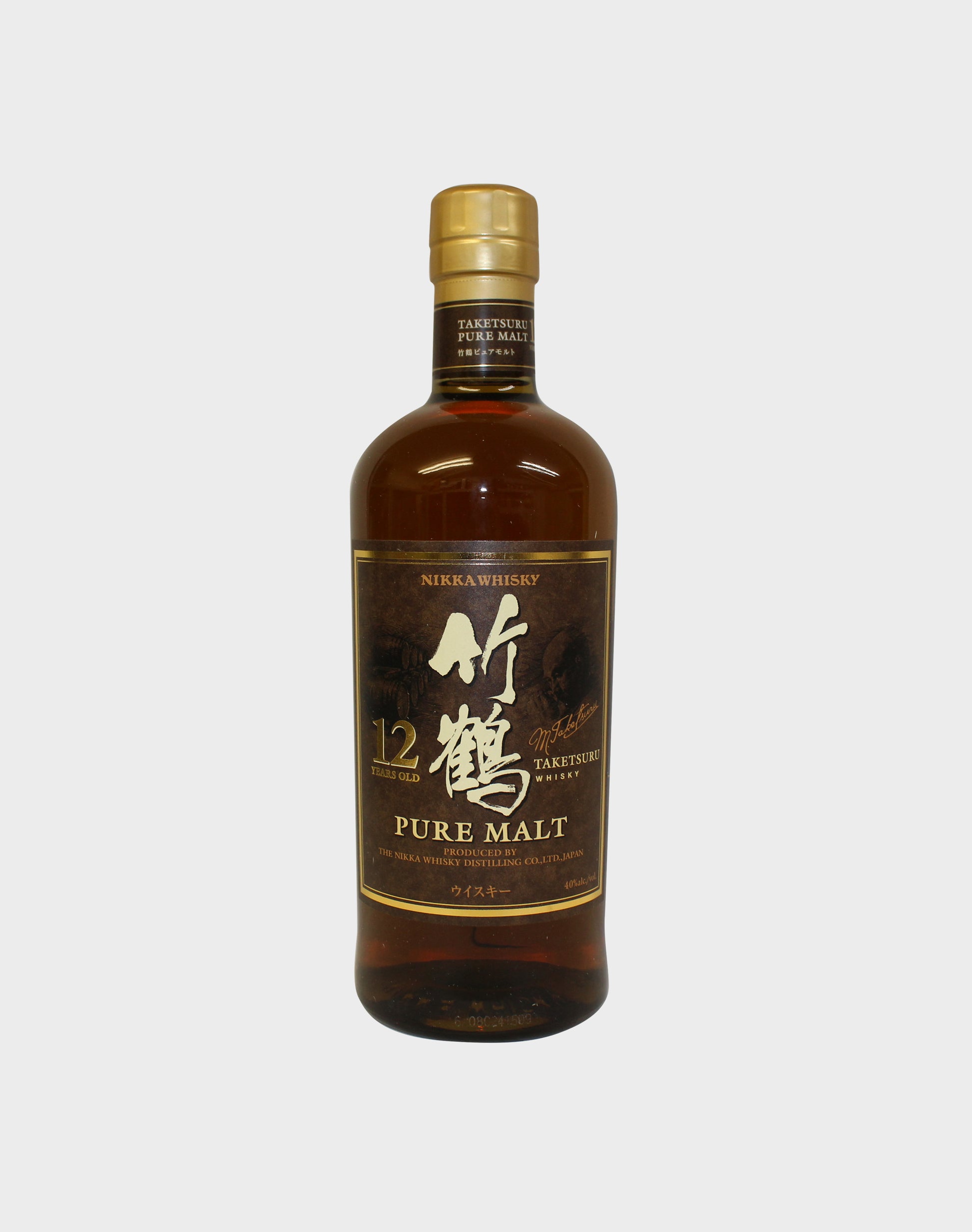 Nikka Taketsuru Pure Malt 12 Year Old (Wooden Box)