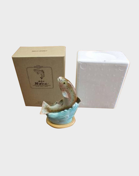 Nikka Trout Ceramic Bottle Masu