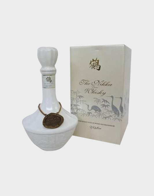 Nikka Tsuru White Ceramic Bottle