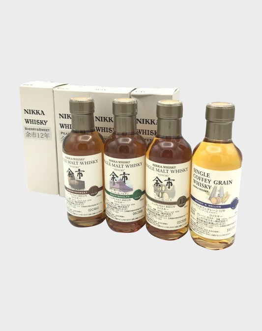 Nikka Whisky 180ml Bottles Set