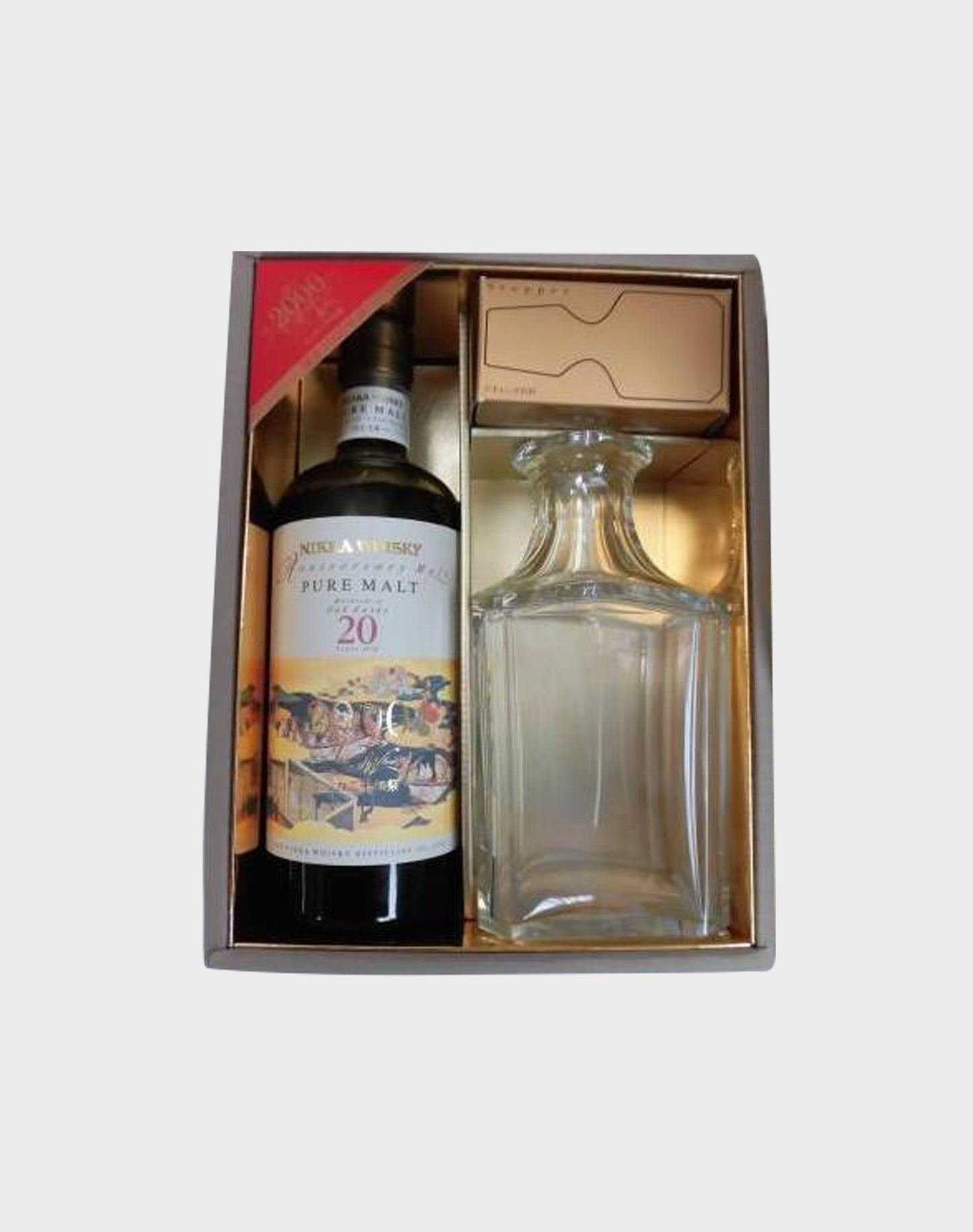 Nikka Whisky Anniversary Malt 20 Year Old Gift Set