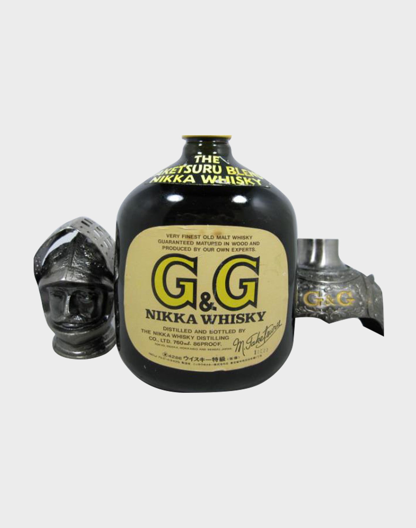 Nikka Whisky G & G Knight Armor Old Version