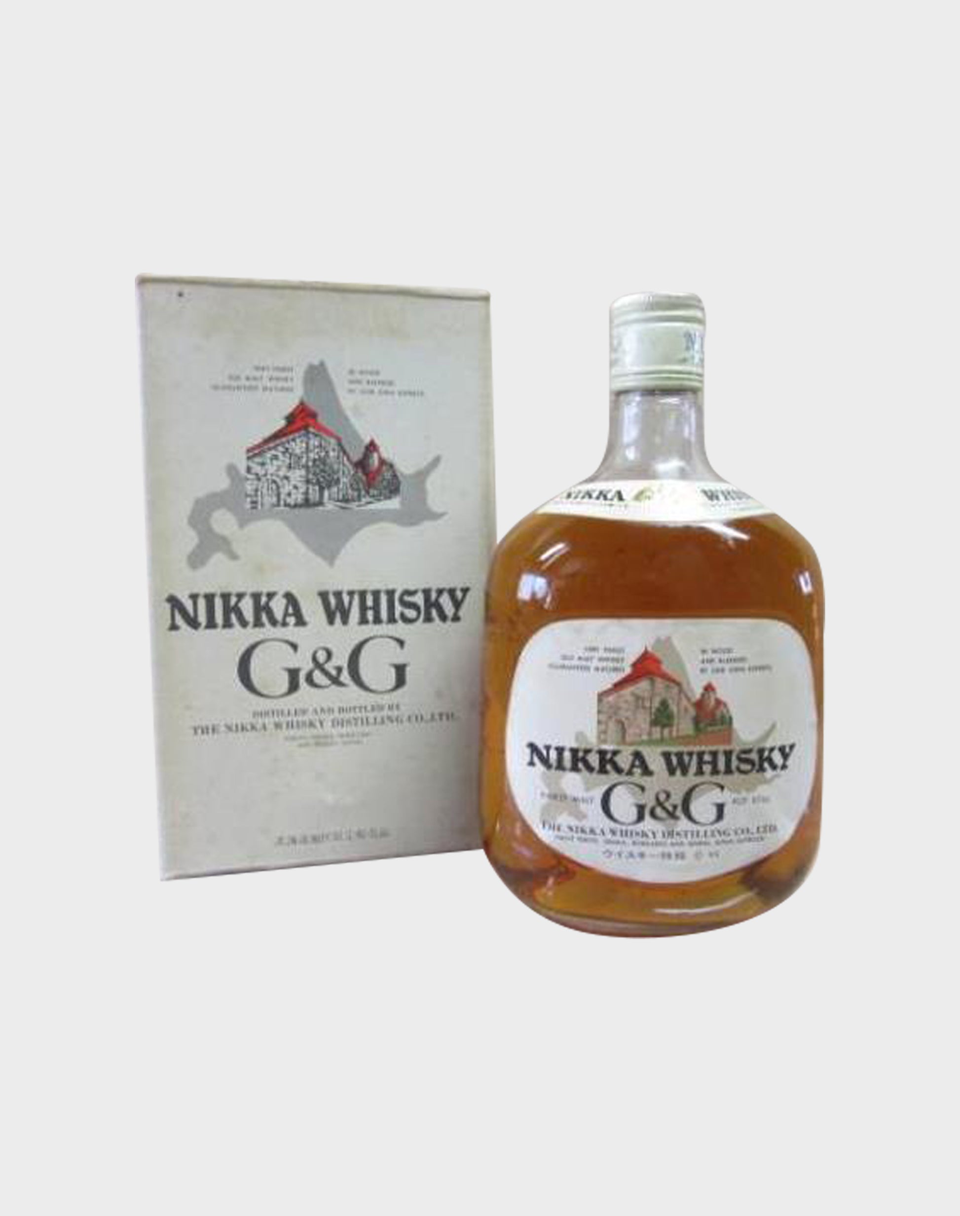 Nikka Whisky G&G Bottle With Box