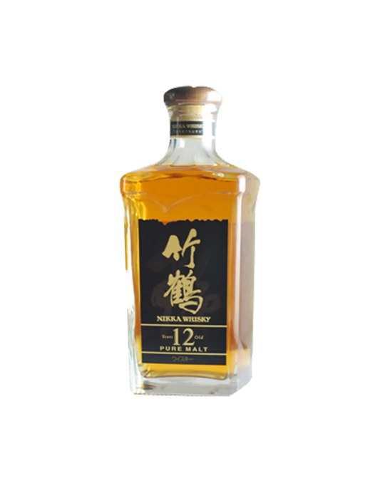 Nikka Whisky Pure Malt 12 Year Old Square Bottle (No Box)