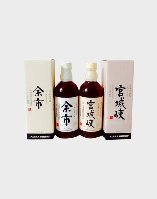 Nikka Yoichi & Miyagikyo Single Malt Whisky Set
