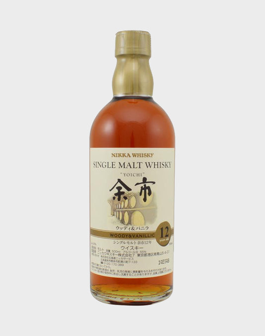 Nikka Yoichi Single Malt 12 Year Old Woody & Vanillic Whisky (No Box)