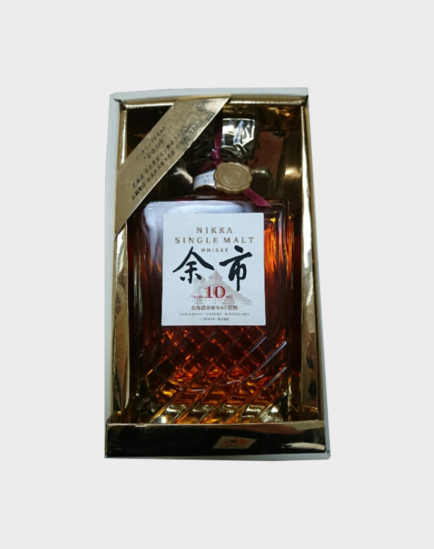 Nikka Whisky Single Malt Yoichi 10 Year Old - Square Bottle