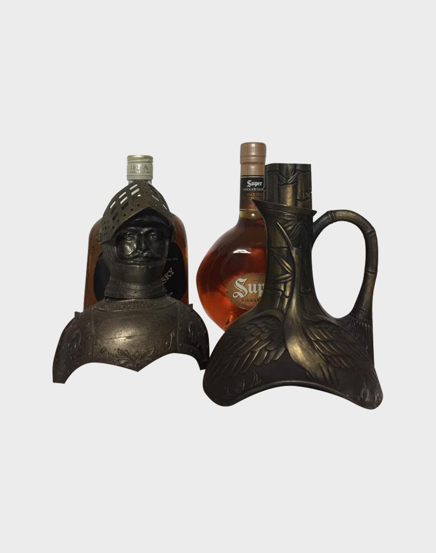 Nikka Whisky & Super Nikka Whisky with armors Set