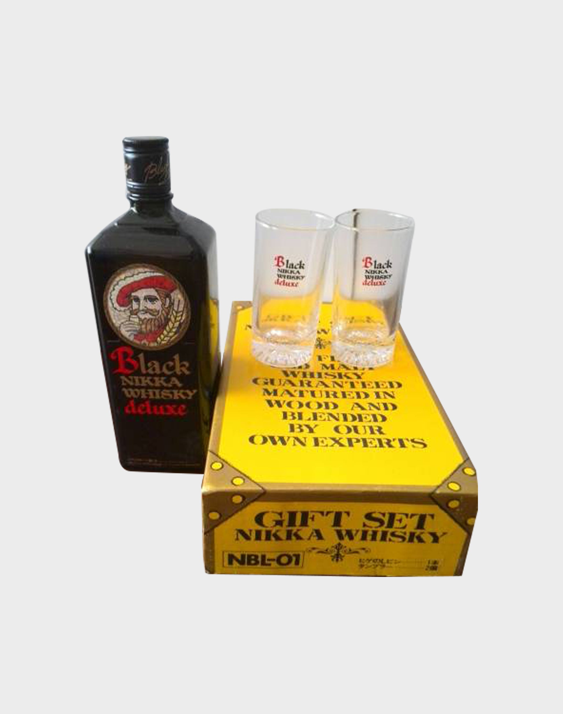 Black Nikka Whisky Deluxe Gift Set