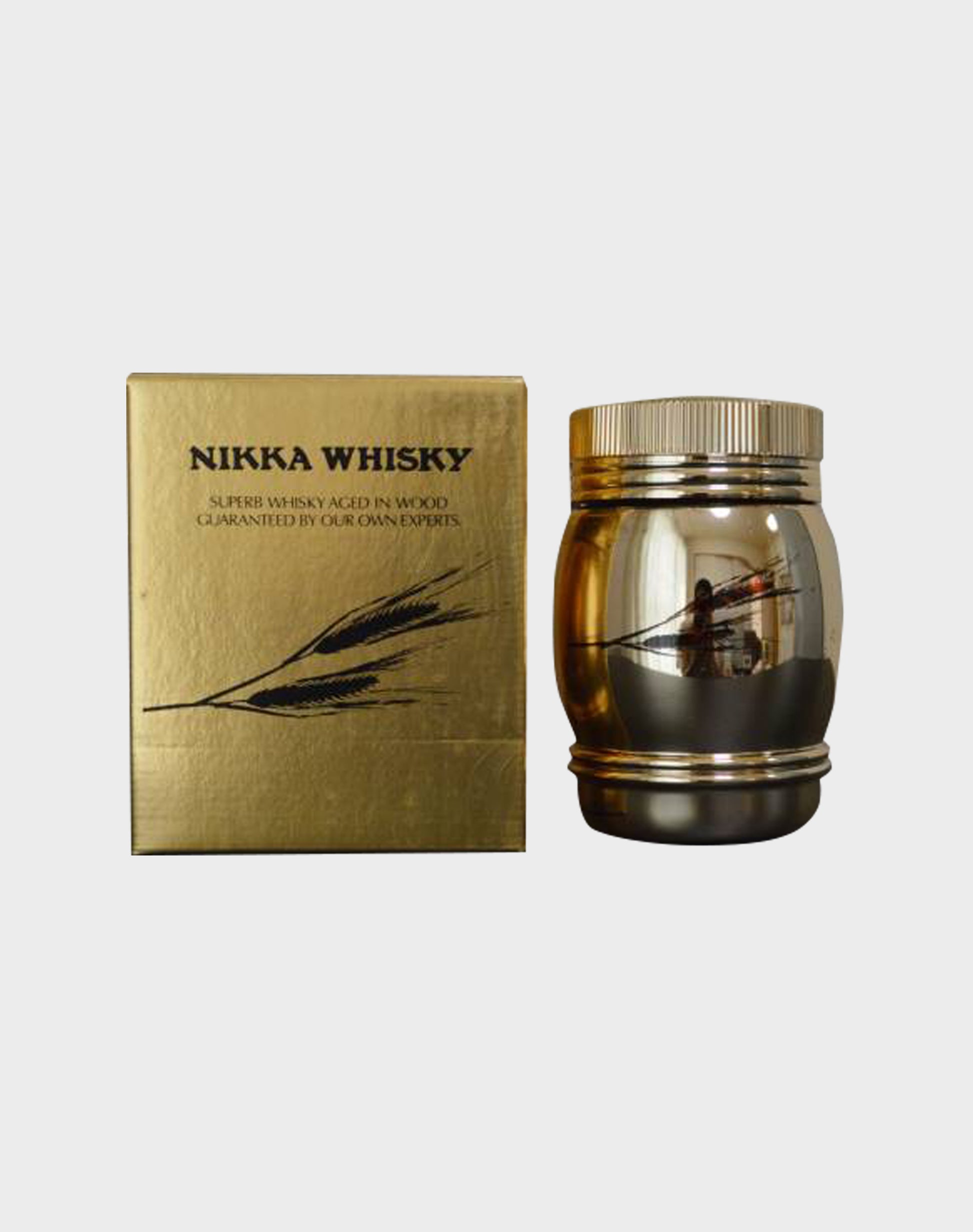 Nikka Whisky Gold Barrel For Promulgation