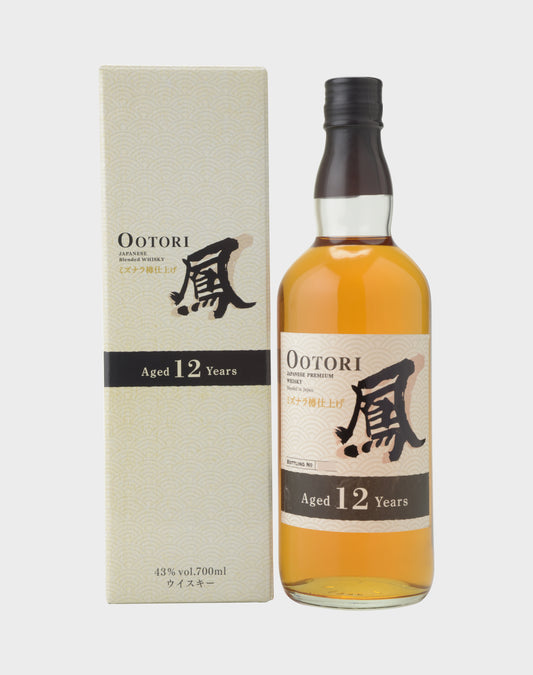 Ootori Japanese Blended Whisky 12 Years Old