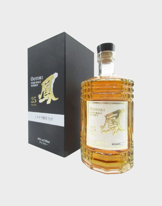 Ootori Pure Malt 25 Years Old Mizunara Finish