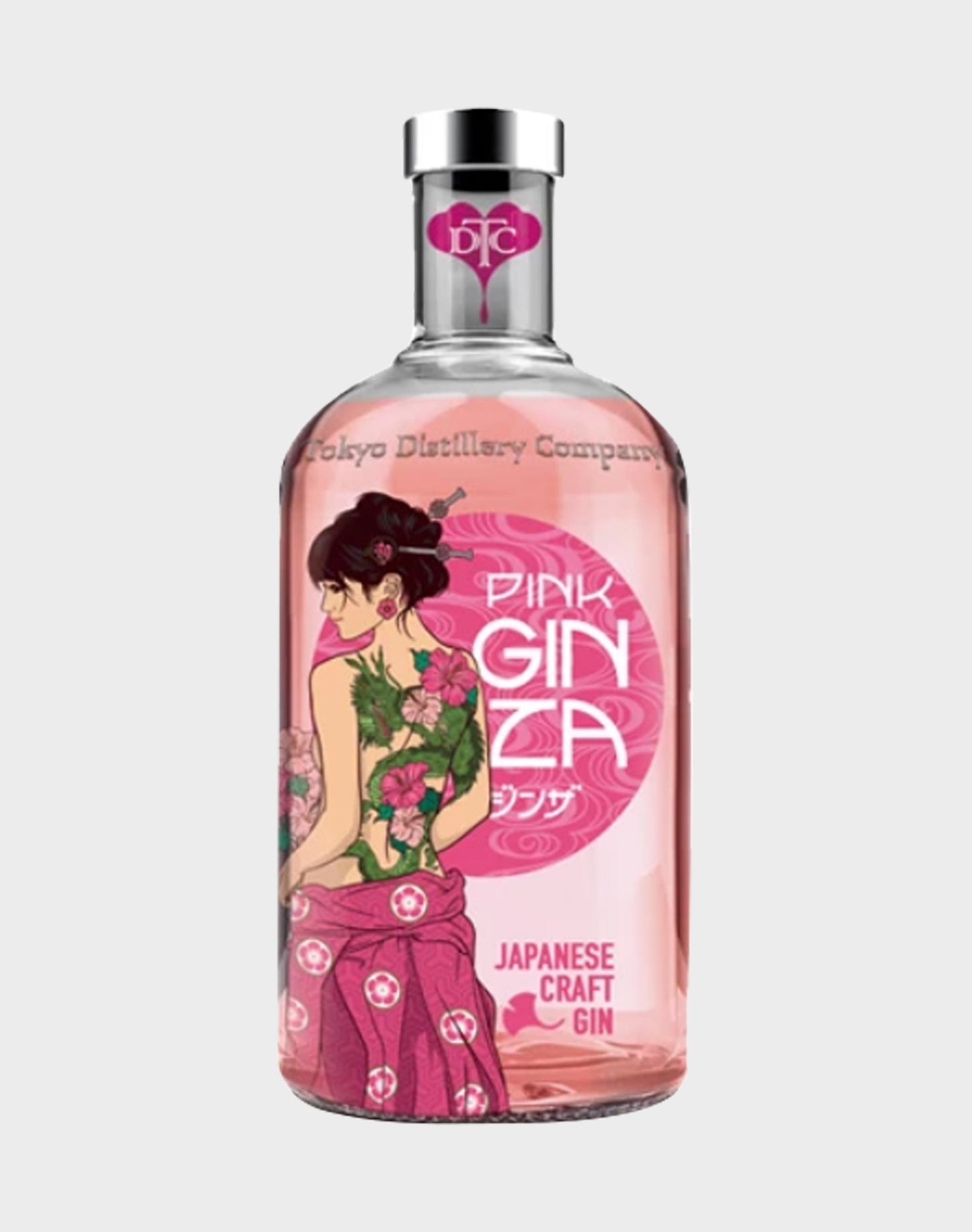 Pink Gin Za Japanese Craft Gin