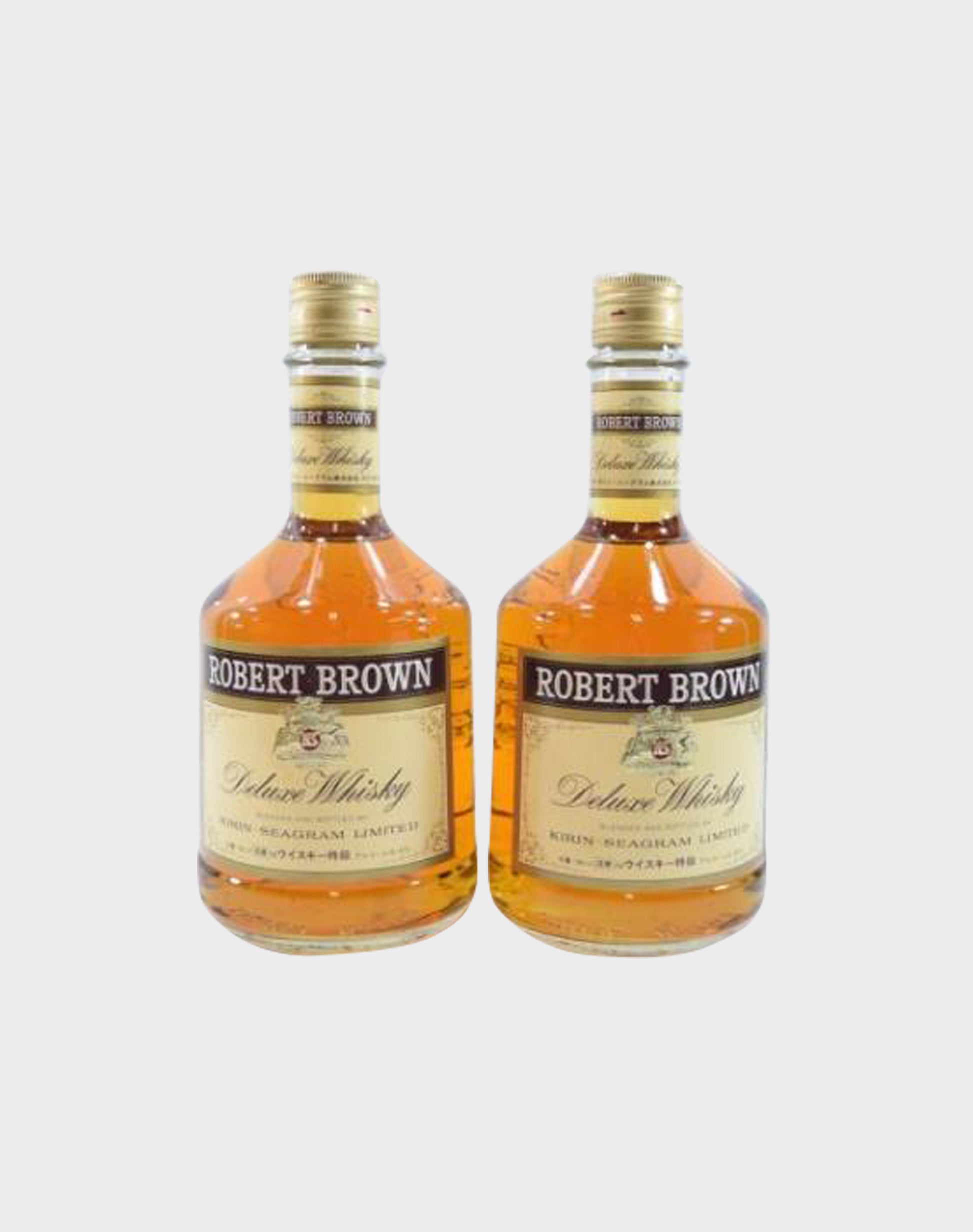 Robert Brown Deluxe Whisky 2 Bottle Set