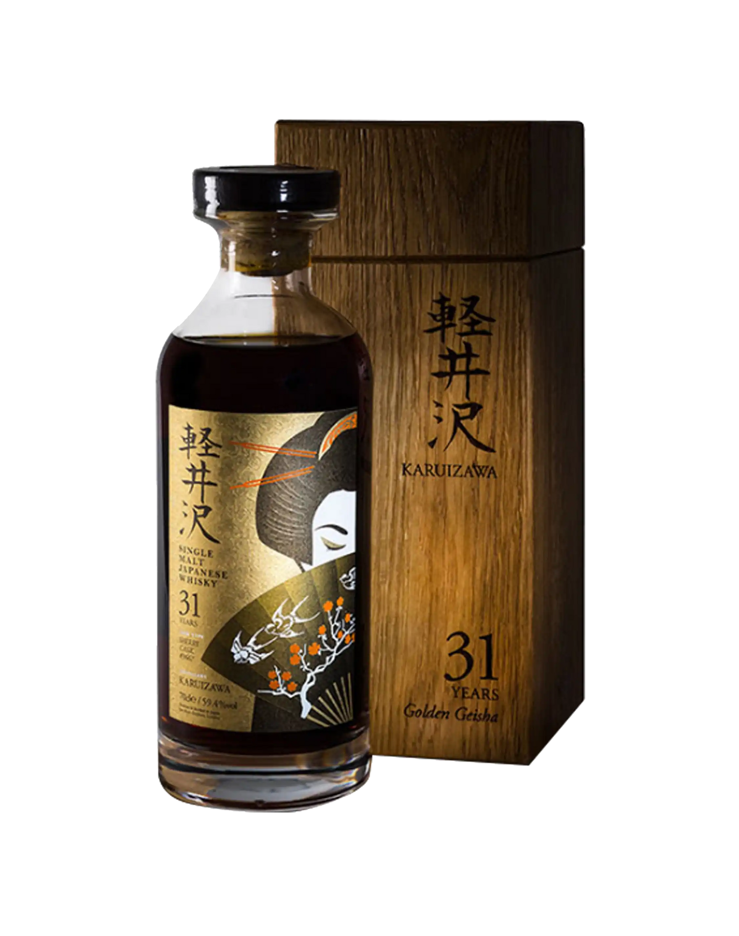 Karuizawa Golden Geisha 31 Year Old Whisky (Price Upon Request)