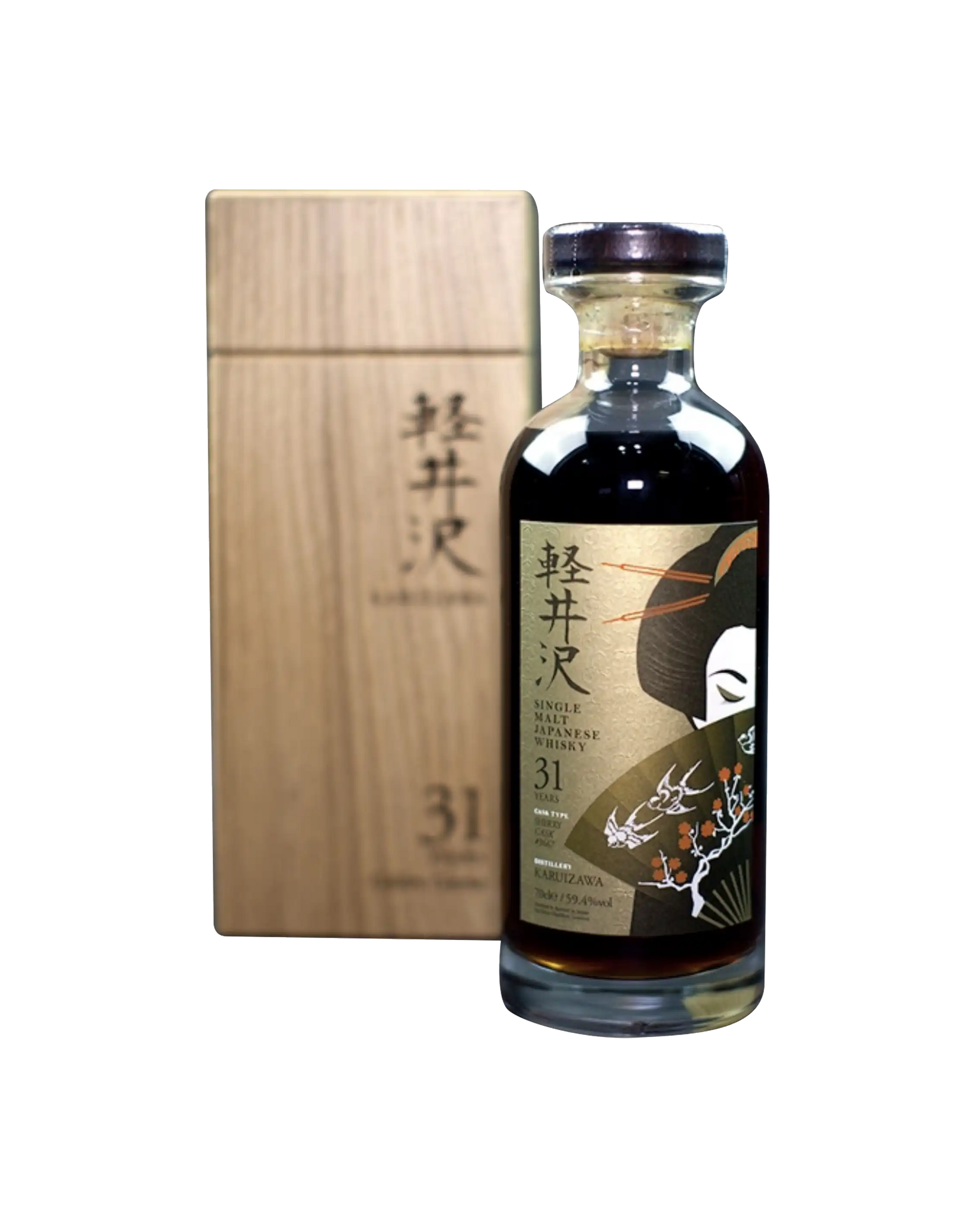 Karuizawa Golden Geisha 31 Year Old Whisky (Price Upon Request)