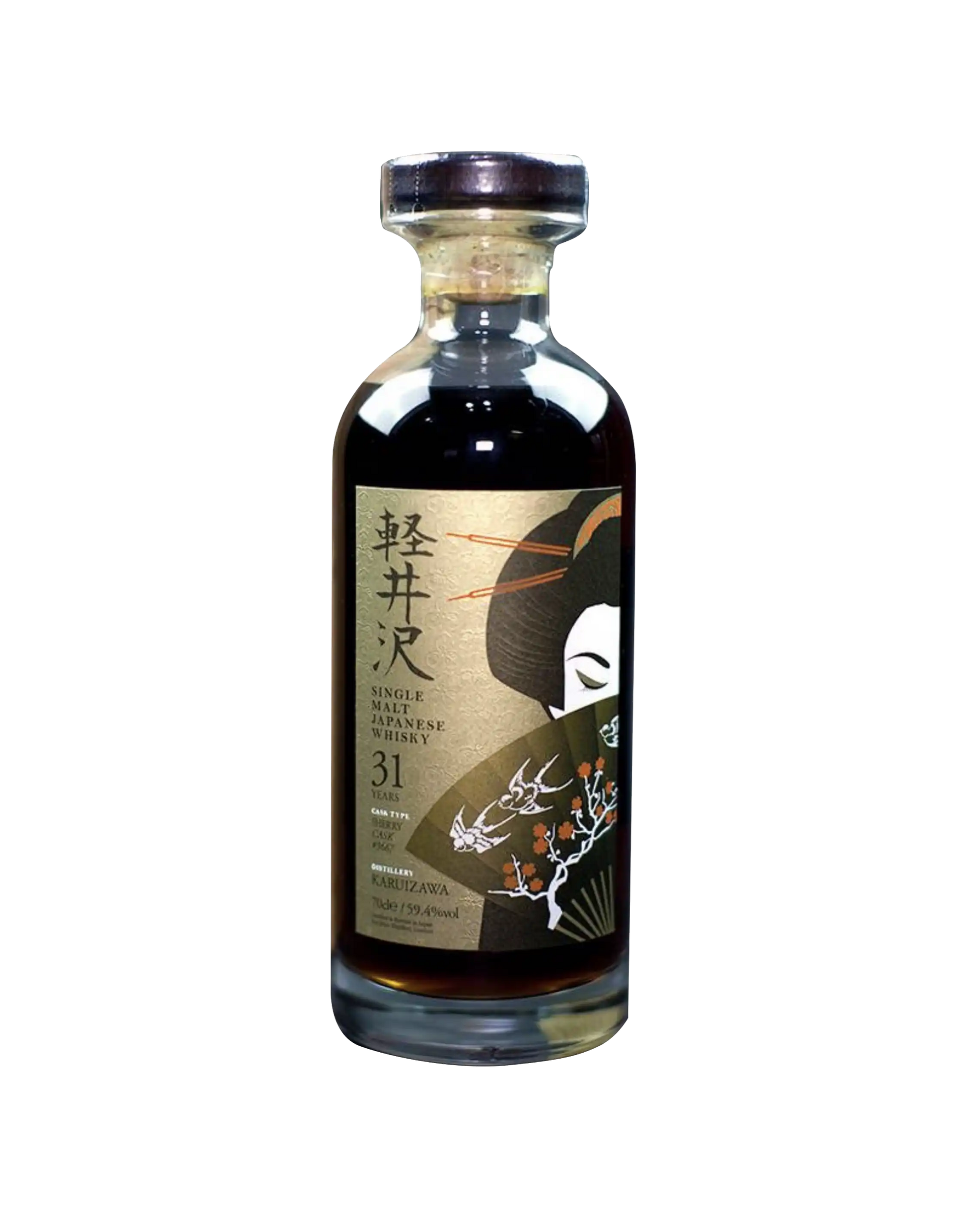 Karuizawa Golden Geisha 31 Year Old Whisky (Price Upon Request)