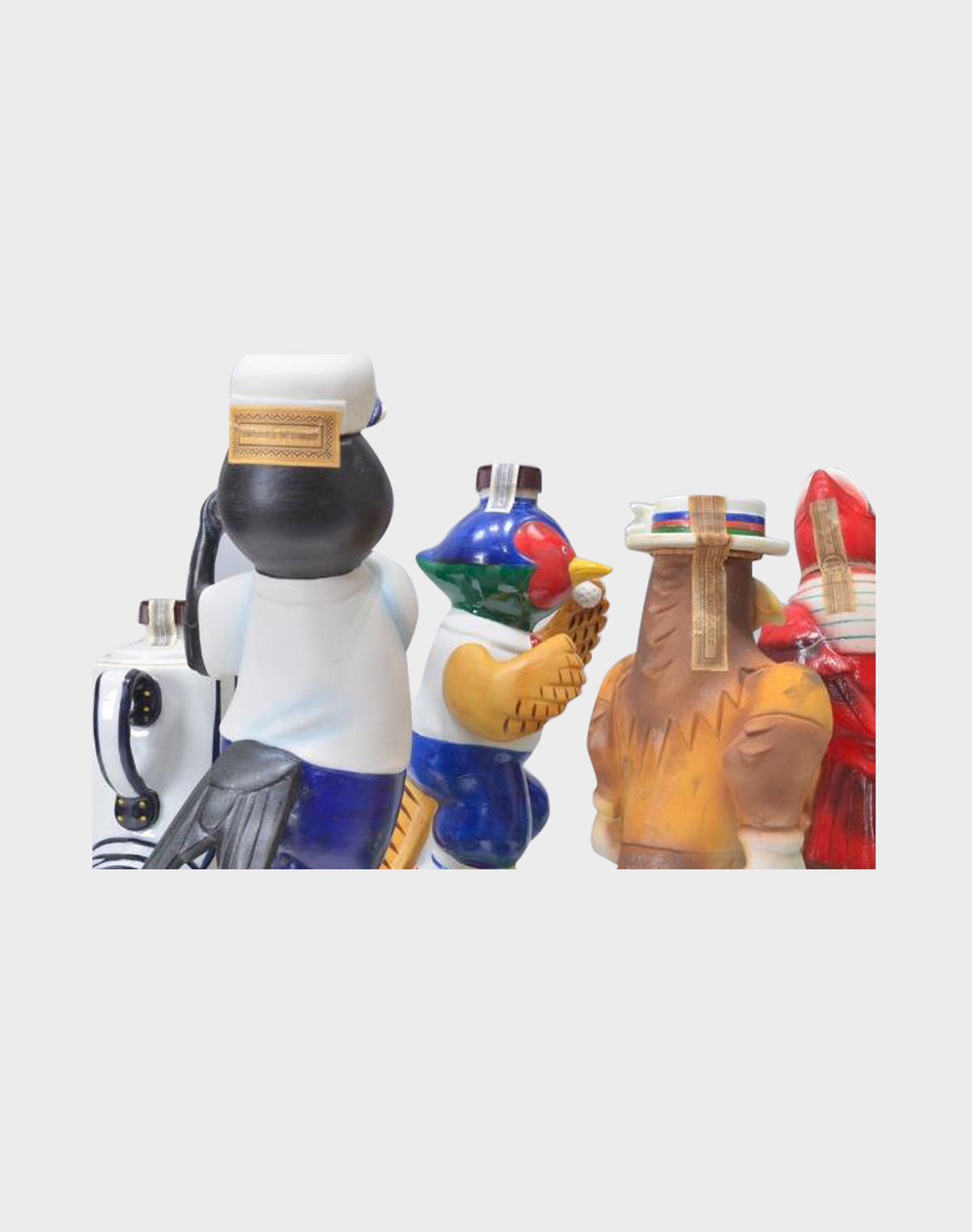 Suntory Open Golf Memorial Bottle Whisky - Pottery Bird Set