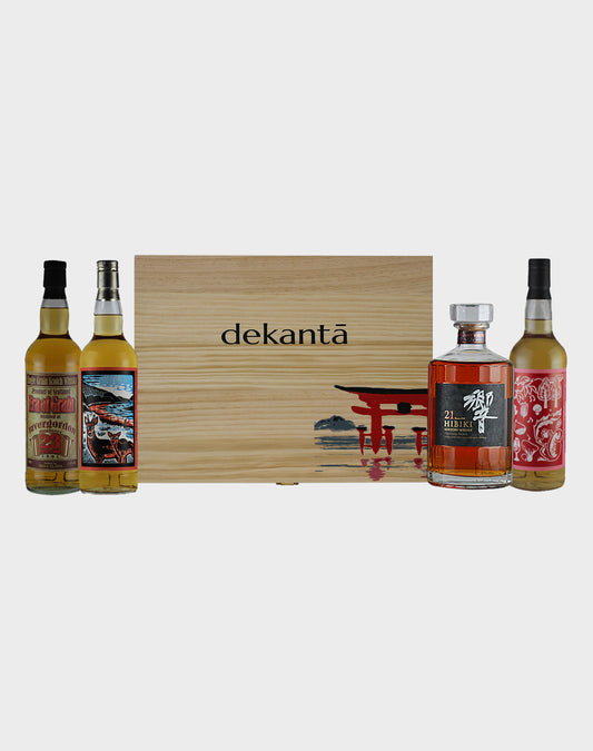 Scottish Bottles for Japan Collections with Wooden Box