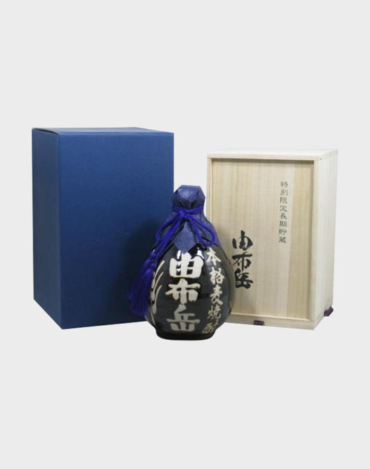 Shochu Yufutake Ceramic Bottle - Wooden Box